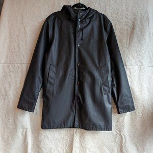 Stutterheim *Handmade* Vintage Black Raincoat